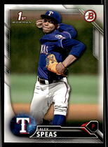2016 Bowman Draft Picks and Prospects #BD-45 Alex Speas