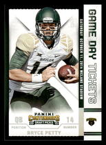 2015 Panini Contenders Draft Picks Game Day Tickets #7 Bryce Petty