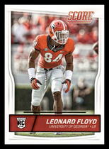 2016 Score Base Set #408 Leonard Floyd