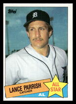 1985 Topps Base Set #708 Lance Parrish