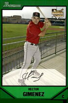 2007 Bowman Base Set #205 Hector Gimenez