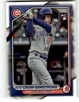 2024 Bowman Base Set #85 Pete Crow-Armstrong