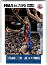 2015 Panini NBA Hoops #27 Brandon Jennings