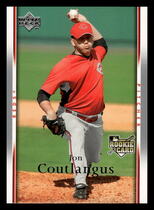 2007 Upper Deck Base Set Series 2 #640 Jon Coutlangus