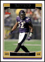 2006 Topps Base Set #163 Ray Lewis