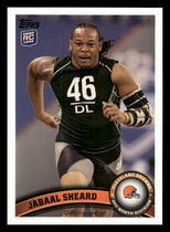 2011 Topps Base Set #367 Jabaal Sheard