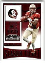 2016 Panini Contenders Draft Picks #45 Jameis Winston
