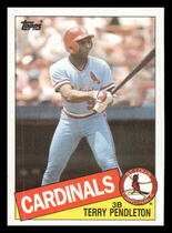 1985 Topps Base Set #346 Terry Pendleton