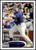 2012 Topps Base Set Series 2 #416 Todd Helton