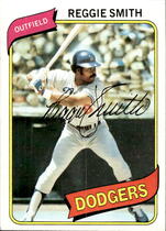 1980 Topps Base Set #695 Reggie Smith