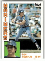 1984 Topps Base Set #647 Ron Roenicke
