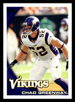 2010 Topps Base Set #49 Chad Greenway