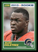 2013 Score Base Set #335 Alec Ogletree