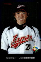 2009 Bowman Chrome Draft World Baseball Classic #BDPW34 Seiichi Uchikawa