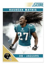 2011 Score Base Set #140 Rashean Mathis