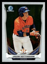 2014 Bowman Chrome Prospects Series 2 #BCP31 Jacob Nottingham