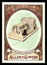 2017 Topps Allen & Ginter Worlds Fair #WF-8 Facsimile Machine