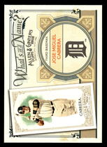 2012 Topps Allen and Ginter Whats in a Name #WIN16 Jose Miguel Cabrera