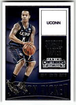 2015 Panini Contenders Draft Picks #86 Shabazz Napier