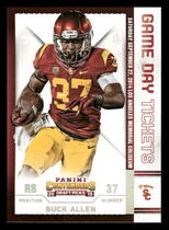 2015 Panini Contenders Draft Picks Game Day Tickets #23 Buck Allen