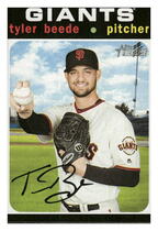 2020 Topps Heritage #163 Tyler Beede