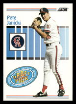 1993 Score Base Set #500 Pete Janicki