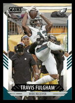 2021 Score Base Set #72 Travis Fulgham