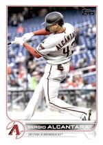 2022 Topps Update #US279 Sergio Alcantara