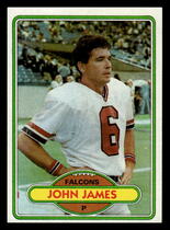 1980 Topps Base Set #126 John James