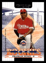 2002 Donruss Rookies #87 Franklin Nunez