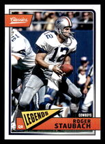 2018 Panini Classics #193 Roger Staubach