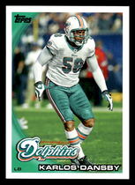 2010 Topps Base Set #155 Karlos Dansby