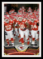 2013 Topps Base Set #113 Kansas City Chiefs Team