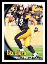 2010 Topps Base Set #106 Troy Polamalu