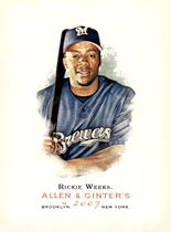 2007 Topps Allen & Ginter #216 Rickie Weeks