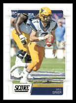 2019 Score Base Set #333 Will Grier