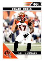 2011 Score Base Set #61 Dhani Jones