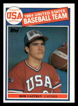 1985 Topps Base Set #394 Bob Caffrey