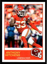 2019 Score Base Set #8 Anthony Hitchens