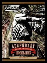 2014 Panini Classics Legendary Lumberjacks #14 Harry Heilmann