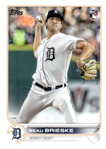 2022 Topps Update #US23 Beau Brieske