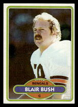 1980 Topps Base Set #86 Blair Bush