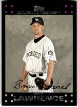 2007 Topps Base Set Series 2 #477 Brian Lawrence