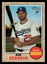 2017 Topps Heritage High Number #538 Rob Segedin