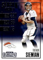 2016 Panini Contenders #64 Trevor Siemian