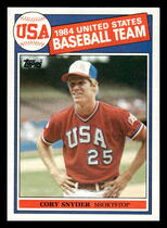 1985 Topps Base Set #403 Cory Snyder