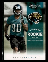 2012 Panini Prestige #208 Andre Branch