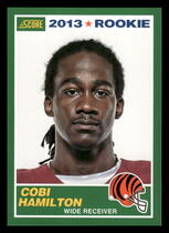 2013 Score Base Set #347 Cobi Hamilton