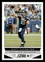 2013 Score Base Set #151 Matt Flynn