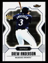 2007 Finest Base Set #140 Drew Anderson